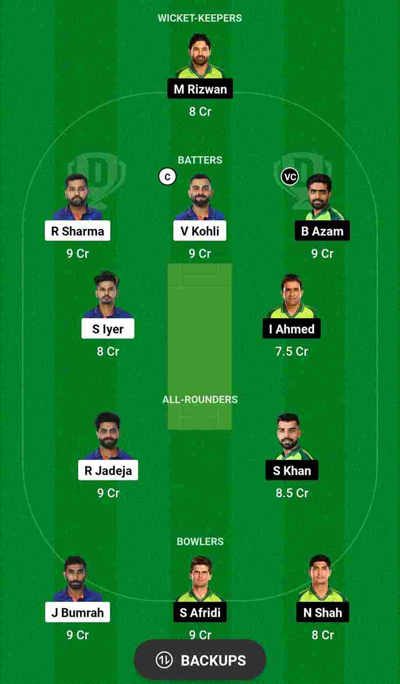 IND Vs PAK Dream11 Prediction 3rd Super Four Match Asia Cup 2023