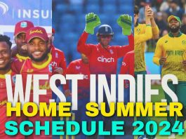 West Indies to Play against South Africa, England and Bangladesh As CWI Announces West Indies Home Summer Schedule 2024