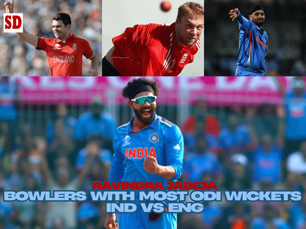 Bowlers with most ODI wickets in IND vs ENG The top five bowlers with the most wickets in IND vs ENG ODIs ft. Ravindra Jadeja