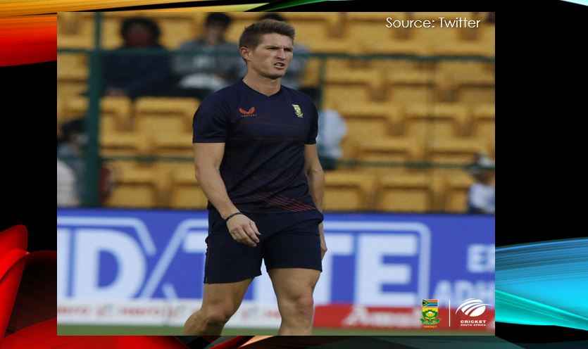 South Africa PlayerDwaine Pretorius ruled out