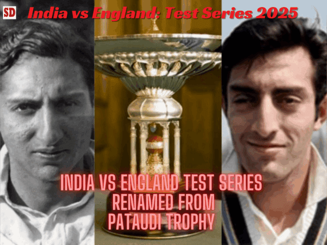 India vs England Test Series 2025-min Despite India vs England series renamed the Anderson-Tendulkar Trophy, legacy of the Pataudi name will remain associated with the trophy