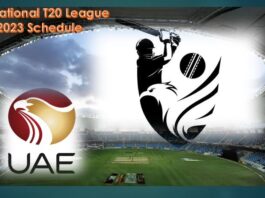 International T20 League 2023 Schedule