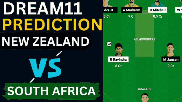 NZ vs SA Dream11 Prediction ODI World Cup 2023 | New Zealand vs South Africa Dream11 Team, Maharashtra Cricket Association Stadium Pune Pitch Report