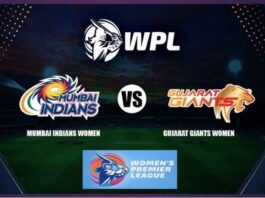 Gujarat Giants vs Mumbai Indians Match1