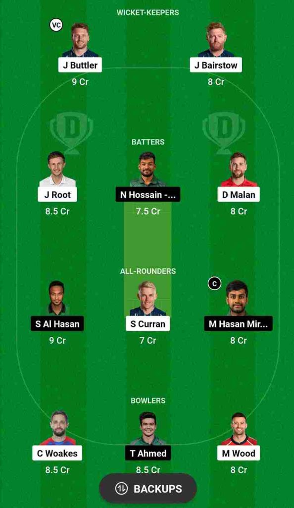 ENG vs BAN Dream11 Prediction World Cup 2023 | England vs Bangladesh Dream11 Team, HPCA Stadium Dharamshala Pitch Report