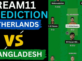 NED vs BAN Dream11 Prediction World Cup 2023 |Netherlands vs Bangladesh Dream11 Team, Eden Gardens Kolkata Pitch Report