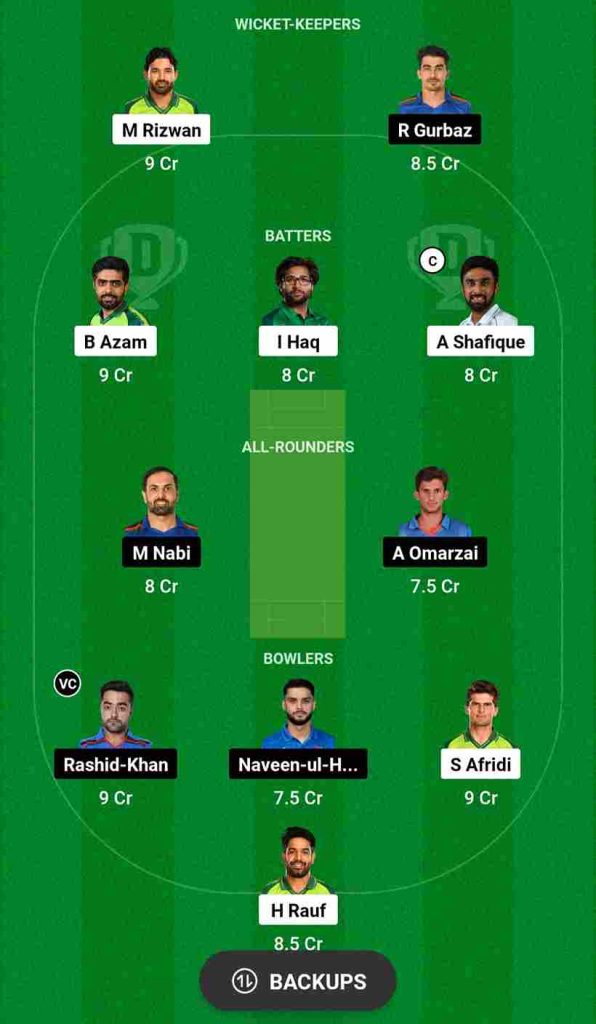 PAK vs AFG Dream11 Prediction World Cup 2023 | Pakistan vs Afghanistan Dream11 Team, MA Chidambaram Stadium Chennai Pitch Report