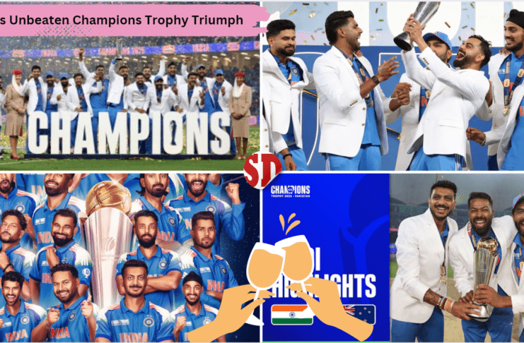 India's Unbeaten Champions Trophy Triumph
