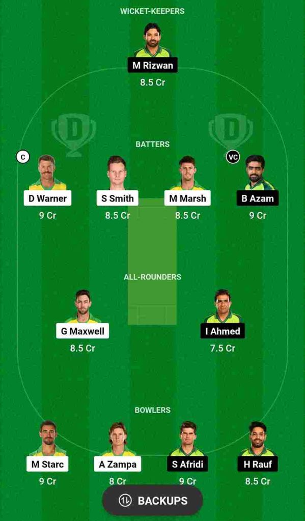 AUS vs PAK Dream11 Prediction World Cup 2023 | Australia vs Pakistan Dream11 Team, M Chinnaswamy Stadium Bengaluru Pitch Report