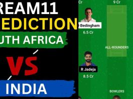 SA vs IND Dream11 Prediction 2nd Test [C & VC], Newlands Cricket Ground Cape Town Pitch Report | South Africa vs India Test Series 2024