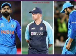 Rahul Dravid Virat Kohali and Rohit Sharma