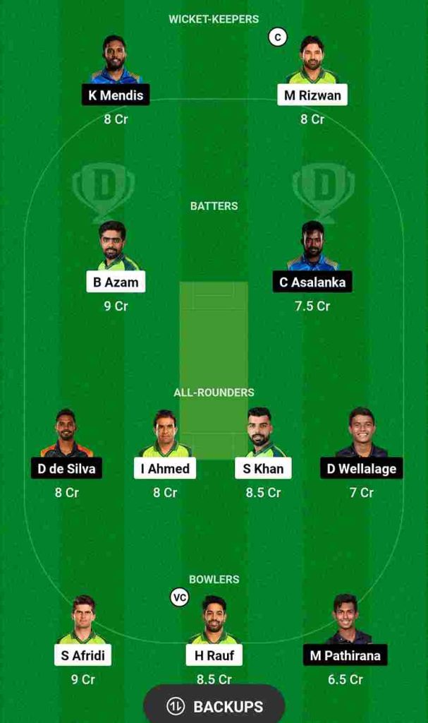 PAK vs SL Dream11 Prediction ODI World Cup 2023 | Pakistan vs Sri Lanka Dream11 Team, Rajiv Gandhi International Cricket Stadium Pitch Report