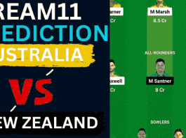 AUS vs NZ Dream11 Prediction World Cup 2023 | Australia vs New Zealand Dream11 Team, HPCA Cricket Stadium Dharamsala Pitch Report