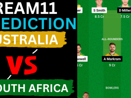 AUS vs SA Dream11 Prediction World Cup 2023 | Australia vs South Africa Dream11 Team, Ekana Cricket Stadium Lucknow Pitch Report