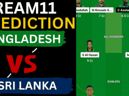 BAN vs SL Dream11 Prediction World Cup 2023 | Bangladesh vs Sri Lanka Dream11 Team, Arun Jaitley Cricket Stadium Delhi Pitch Report