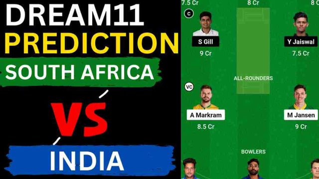 SA vs IND Dream11 Prediction