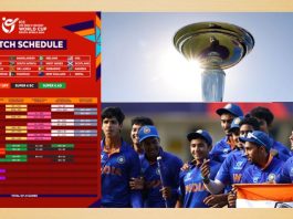 ICC U19 Men's Cricket World Cup 2024 Schedule