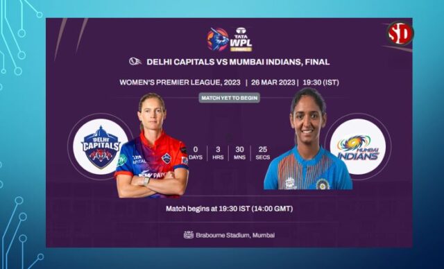 Delhi Capitals vs Mumbai Indians Final Match