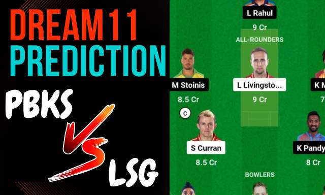 PBKS vs LSG Dream11 Prediction