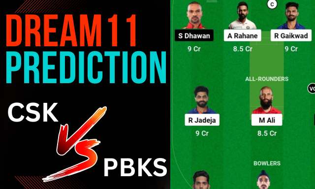 CSK vs PBKS Dream11 Prediction