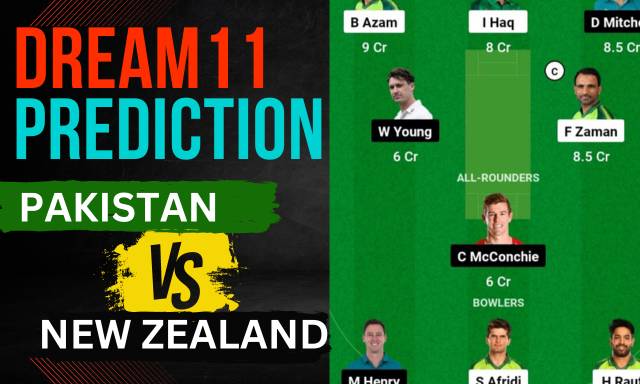 PAK vs NZ Dream11 Prediction