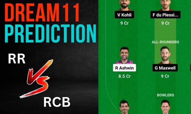 RR vs RCB Dream11 Prediction, Pitch Report