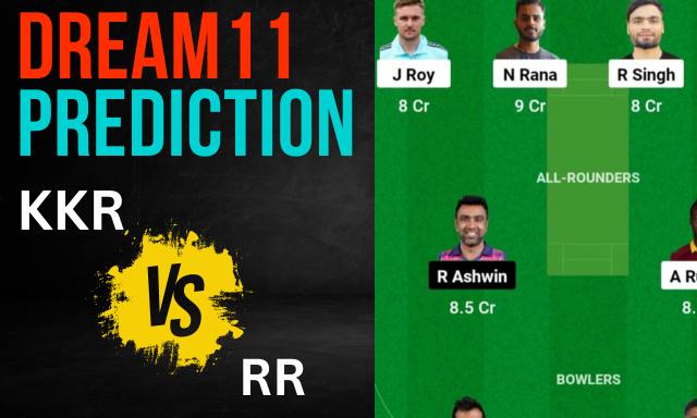 KKR vs RR Dream11 Prediction