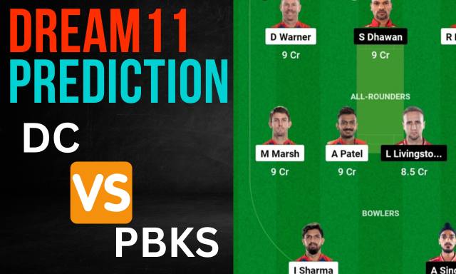 DC vs PBKS Dream11 Prediction, Pitch Report