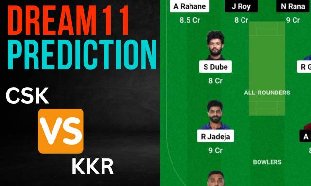 CSK vs KKR Dream11 Prediction Today Match