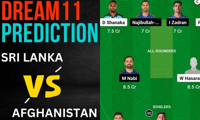 SL vs AFG Dream11 Prediction, Best Picks