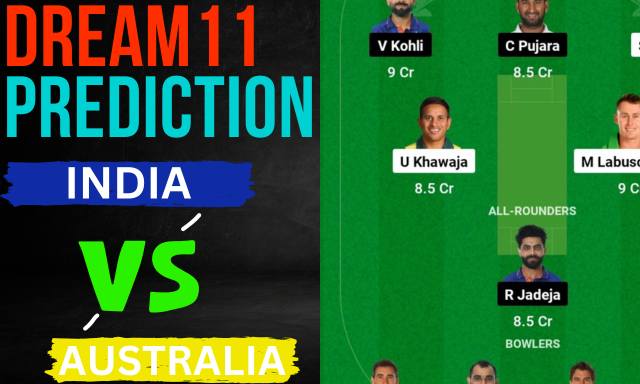 IND vs AUS Dream11 Prediction Today Match