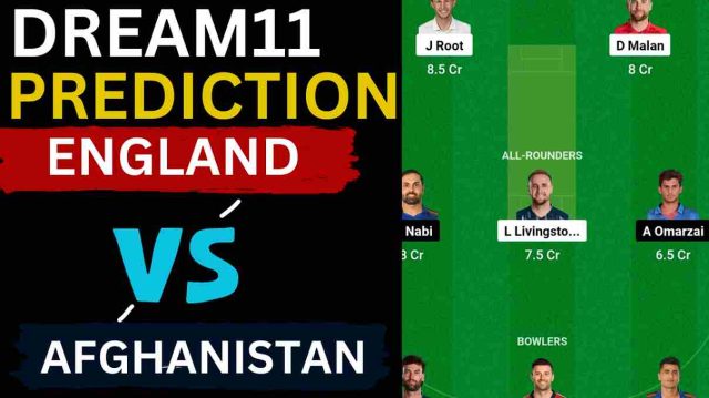 ENG vs AFG Dream11 Prediction World Cup 2023 | England vs Afghanistan Dream11 Team, Arun Jaitley Stadium Delhi Pitch Report