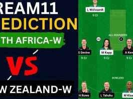 SA-W vs NZ-W Dream11 Prediction 3rd ODI Match | South Africa Women vs New Zealand Women Dream11 Team, Kingsmead Cricket Ground Durban Pitch Report