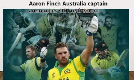 Aaron Finch Australia captain announces ODI retirement