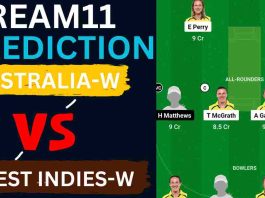 AUS-W vs WI-W Dream11 Prediction 2nd T20I Match | Australia Women vs West Indies Women Dream11 Team, North Sydney Oval Pitch Report