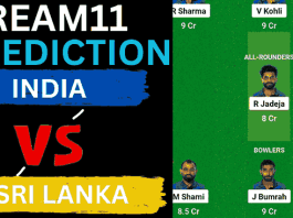 IND vs SL Dream11 Prediction ODI World Cup 2023 | India vs Sri Lanka Dream11 Team, Wankhede Stadium Mumbai Pitch Report