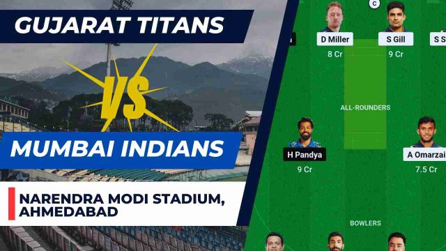 GT vs MI IPL 2024: Head to Head, Date & Venue, Squads | Gujarat Titans vs Mumbai Indians Pitch Report, Dream11 Prediction, Probable Playing 11