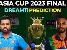 IND vs SL Dream11 Prediction Asia Cup 2023 Final | India vs Sri Lanka Dream11 Team, R. Premadasa Stadium Pitch Report