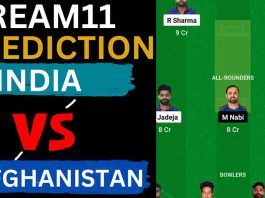 IND vs AFG Dream11 Prediction ODI World Cup 2023 | India vs Afghanistan Dream11 Team, Arun Jaitley Stadium Pitch Report