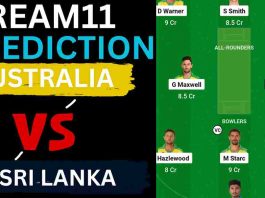 AUS vs SL Dream11 Prediction World Cup 2023 | Australia vs Sri Lanka Dream11 Team, Ekana Cricket Stadium Lucknow Pitch Report