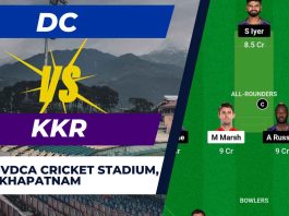 IPL 2024 DC vs KKR Head to Head, Dream11 Prediction, Dream11 Team | Delhi Capitals vs Kolkata Knight Riders Pitch Report