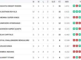 IPL 2024 Points Table Latest Updated After MI vs SRH Match | Indian Premier League 2024 Standings