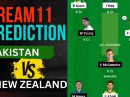 PAK vs NZ Dream11 Prediction