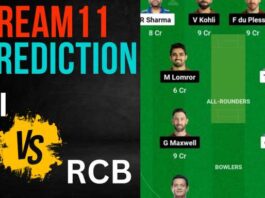 MI vs RCB Dream11 Prediction