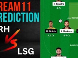 SRH vs LSG Dream11 Prediction, Pitch Report