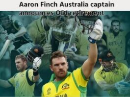 Aaron Finch Australia captain announces ODI retirement