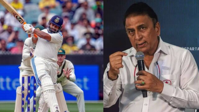 Sunil Gavaskar lauds Rishabh Pant for his fiery 50 at SCG; slams other Indian batters for poor shot selection