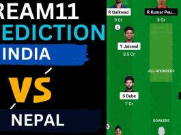 IND vs NEP Dream11 Prediction Asian Games Quarter Final 1 | India vs Nepal Dream11 Team, Pingfeng Campus Cricket Field Hangzhou Pitch Report