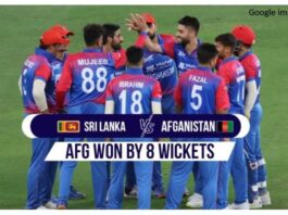 Asia Cup 2022 Sri Lanka vs Afganistan Afganistan won by 8 wicket