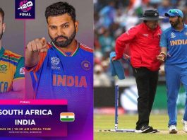 Revealed List of Match Officials for IND vs SA T20 World Cup 2024 Final